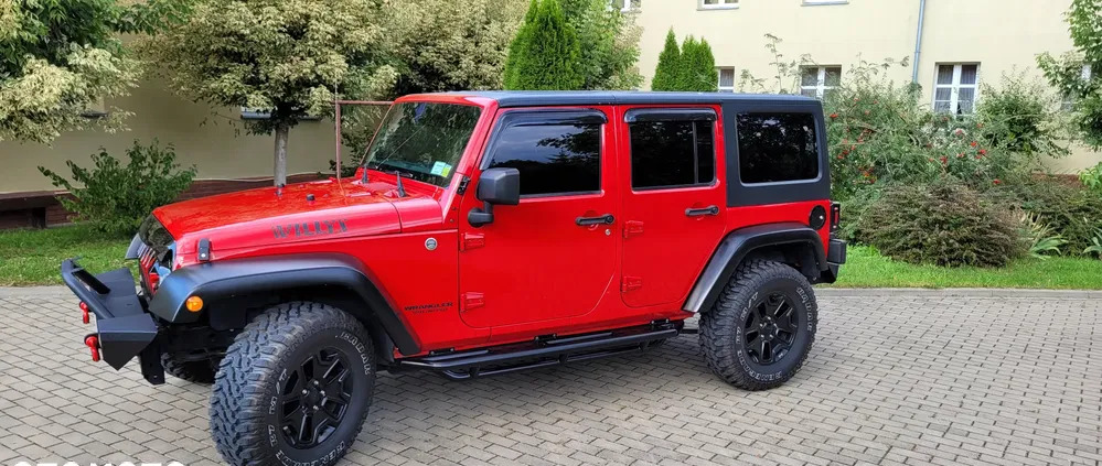 jeep wrangler warmińsko-mazurskie Jeep Wrangler cena 117500 przebieg: 117000, rok produkcji 2014 z Elbląg